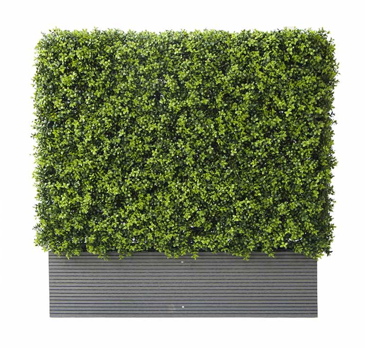 Portable Boxwood Hedge Planter UV